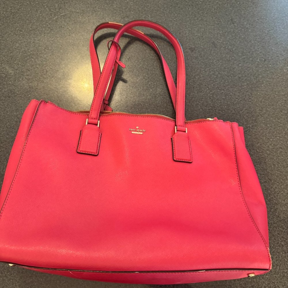 KATE SPADE NEW YORK Saffiano Leather Tote Bag